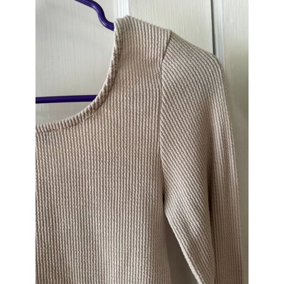 Audrey 3+1 women’s size medium cropped long sleeve top - Picture 7 of 7